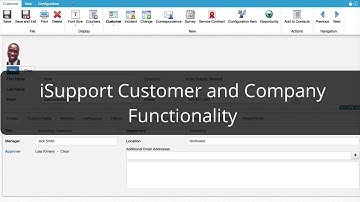 iSupport Customer and Company Functionality
