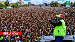 LIVE: Gachagua Mega Rally in Meru to popularize Wantam slogan!
