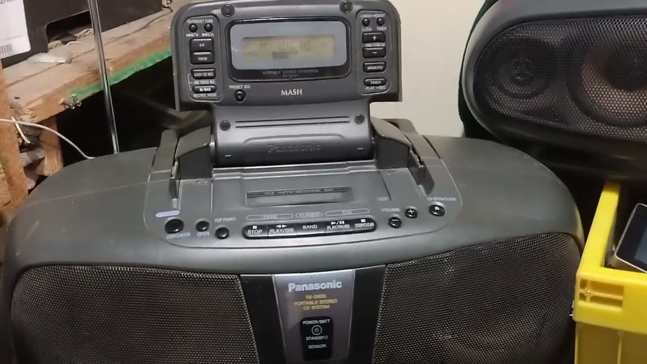 Panasonic RX-DS05 (1995) - YouTube