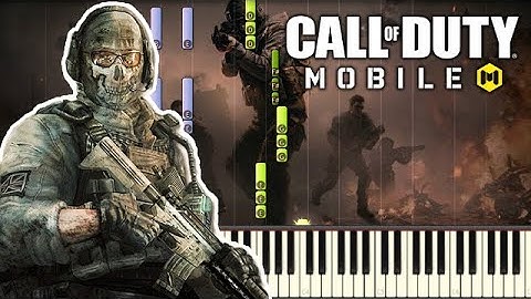 Main Menu Theme - Call of Duty Mobile (COD Mobile) [Piano Tutorial]