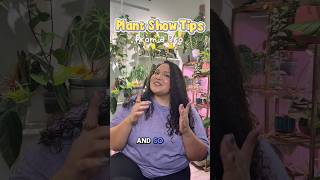 Plant show tips from a pro! Always be prepared! #plants #houseplants #indoorplants