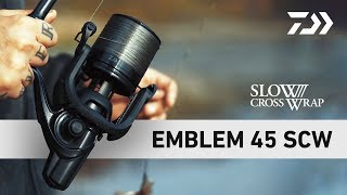 Vidéo: Moulinet Daiwa Emblem Carp SCW