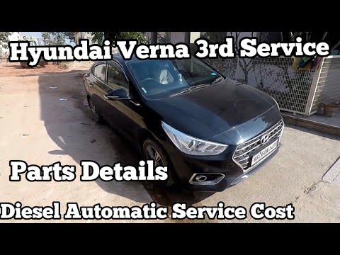 hyundai-verna-sx(o)-diesel-automatic-3rd-service-cost-and-details