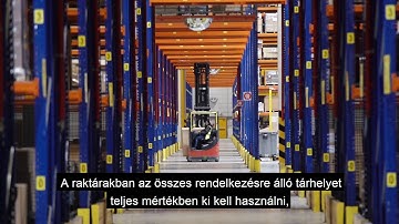 Stabil munkaerő a raktárban - Linde Dynamic Mast Control