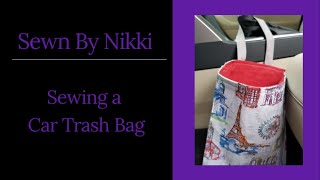 Sew a Car Trash Bag