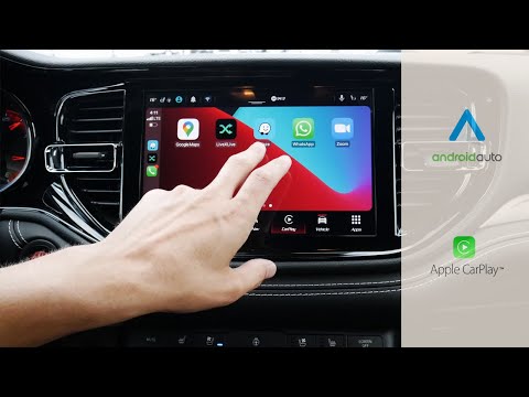 uConnect 5 Media screen in the Dodge Durango | Setting up Android Auto, Apple Car Play and more!