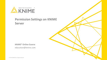 Permission Settings on KNIME Server