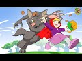 Little Red Riding Hood 💃🏻KONDOSAN Fairy Tales in English Episode 2 | Cartoon Tv Grimm Stories