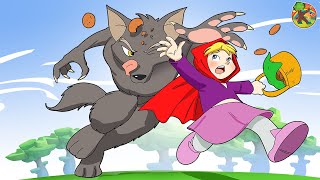 Little Red Riding Hood | KONDOSAN English Fairy Tales & Bedtime Stories For Kids | Cartoon Animation