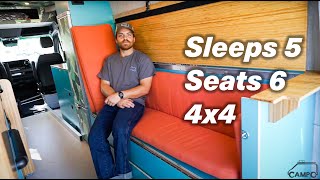 FAMILY CAMPER Sleeps 5 Seats 6  4x4