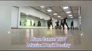 Don't be shy // Line dance