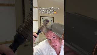 They Finally Made a Round Brush for Fine Hair #hairtips #roundbrush #blowout #shorthair #hairstyles