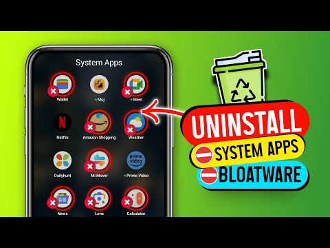 HOW TO REMOVE BLOATWARE FROM ANDROID PHONE | SYSTEM APPS UNINSTALL