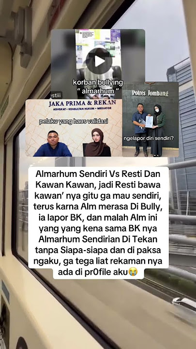 wajib di usut tuntas nih ! #resti #viraltiktok #restisma #kasusbullying