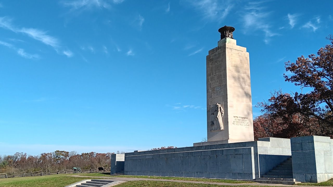 Gettysburg: Eternal Peace Light Memorial ✌️