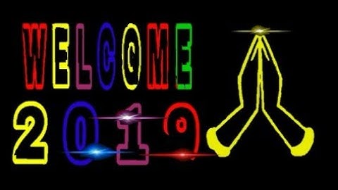 How to make a welcome 2019 light text in kinemaster/  make a moving light  text in Android mobile