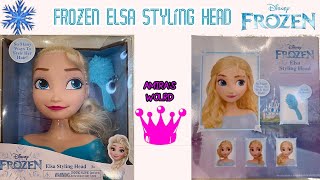 Frozen Elsa styling head