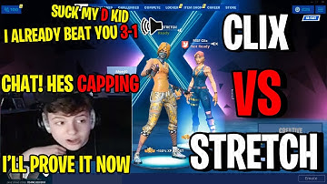 MSF Clix Waits 2 Hours To Destroy This Pro Player in a 1v1 Wager After he said this...