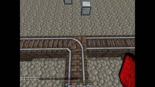 Mine Rail Switching Station Minecraft 1.0 No Visible Redstone No Glitching
