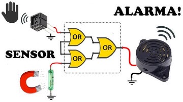 HICE esta ALARMA que PUEDE tener 3 SENSORES!