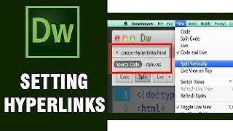Adobe Dreamweaver Tutorial | Learn How To Insert Hyperlinks In Dreamweaver | Digi Teacher