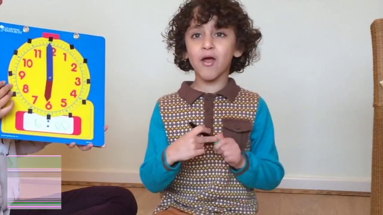 Kin Learning How to Tell Time | Kin Learning - YouTube