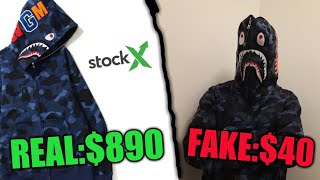 I BOUGHT A FAKE BAPE HOODIE FROM AMAZON - ( Why you SHOULD NEVER BUY IT !!  ) - YouTube