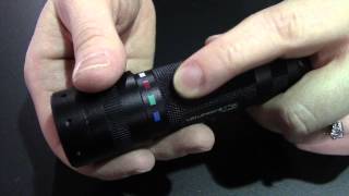 Lenser T2QC Quad Color Flashlight (New) - SHOT Show 2015 YouTube
