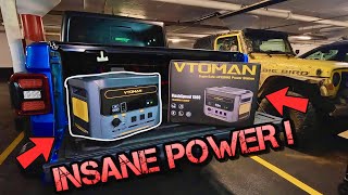 VTOMAN Flash Speed 1500! Is There Anything It Can't Power?