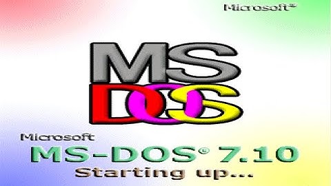 MS-DOS 7.1 Build 2025.H2