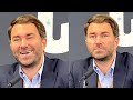 EDDIE HEARN SAYS “GOLOVKIN & BJ SAUNDERS ARE NEXT FOR CANELO” - CANELO VS SMITH POST FIGHT PRESSER