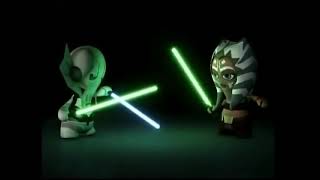 Cartoon Network - Noods - Bumper: Ahsoka vs. Grievous (2009)