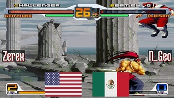 FT5 @svcsplus: Zerex (US) vs N_Geo (MX) [SNK vs Capcom Chaos Super Plus svc Fightcade] Jun 21