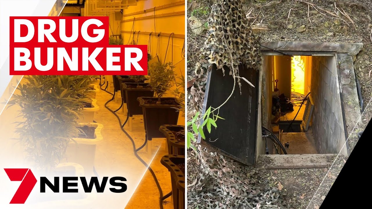 Father and son accused of running an underground drug bunker at their Coromandel East home | 7NEWS