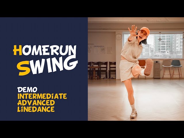 Homerun Swing - Linedance | Music by 세븐틴 - HOME;RUN | Demo by Bitna | 부산라인댄스/미스터신댄스 class=