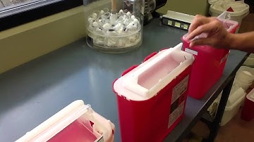 Sharps Container Lid Comparisons