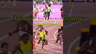 Jamaican Men Drop The Botton In Tye 4X100M Heats