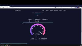 Frontier FiOS Speed Test 500/500