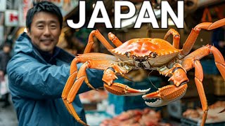 INCREDIBLE JAPANESE STREET FOOD IN OSAKA JAPAN, SEAFOOD, CRABS, LOBSTERS, SUSHI, OSAKA WALK, 大阪市