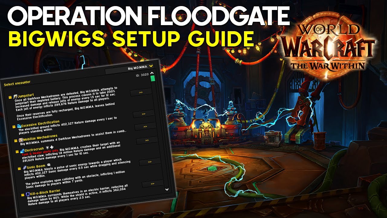 Bigwigs Setup Guide: Operation Floodgate
