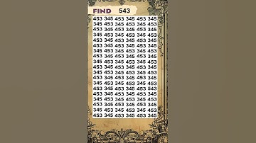Look at the picture and find the number #find 85