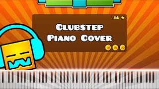 Clubstep by DJ Nate - Piano Tutorial / Cover (Geometry Dash Level 14)