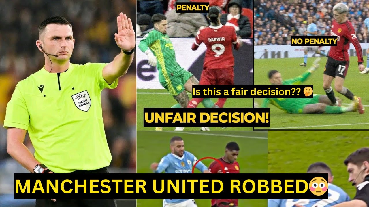 BREAKING!✅️ FA Condemned VAR decision that denied Man United penalty vs Man City but gave Liverpool