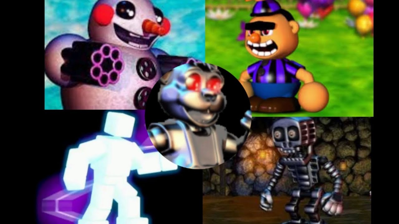 Fnaf world bosses/прохождение ФНАФ ВОРЛД боссов