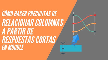 Cómo hacer preguntas de relacionar aleatoriamente respuestas cortas en Moodle