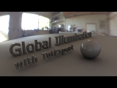 Global Illumination 101 - 4D, 3D Studio Max, Blender -