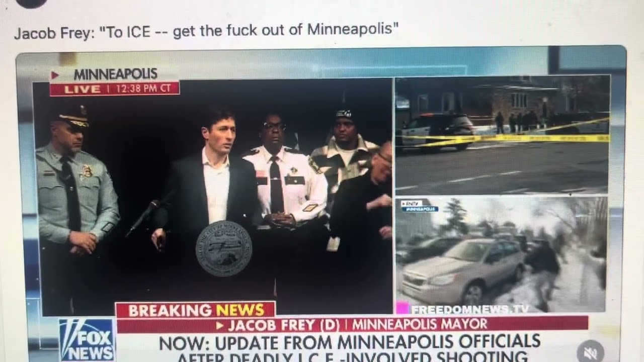 Deaf Interpreter to ICE at Frey’s Podium: ‘Get the F Out of Minneapolis’—Signed, Sealed, Delivered