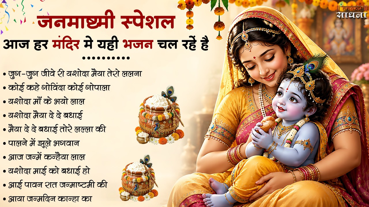 जन्माष्टमी भजन 2026 | Janmashtami Song | Krishna Bhajan 2026 |Janmashtami Bhajan | कृष्णा भजन