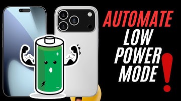 How to Automate iPhone Low Power Mode Based on Battery Level