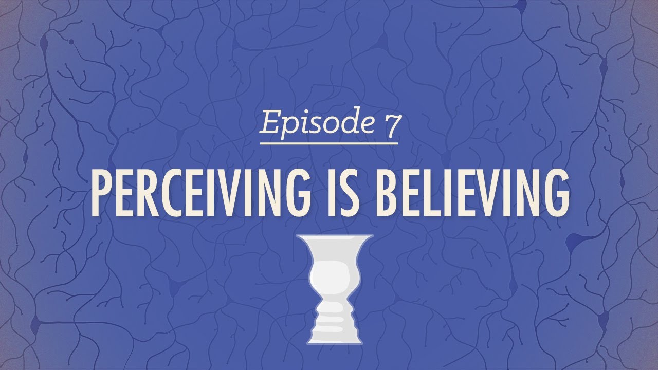 ⁣Perceiving is Believing: Crash Course Psychology #7